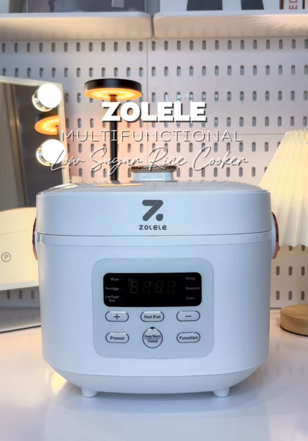 Another multifunctional rice cooker from @Zolele Appliances ᥫ᭡. #zolele #zolelephilippines #ricecooker 