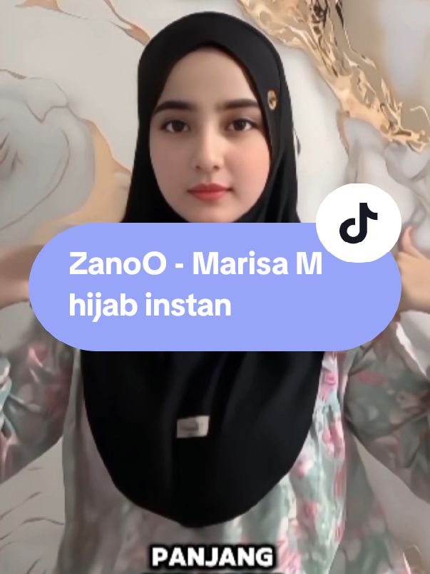 ZanoO - Marisa M hijab instan #hijabzanoo #hijabmarissa #zanoohijab #hijabmurah 