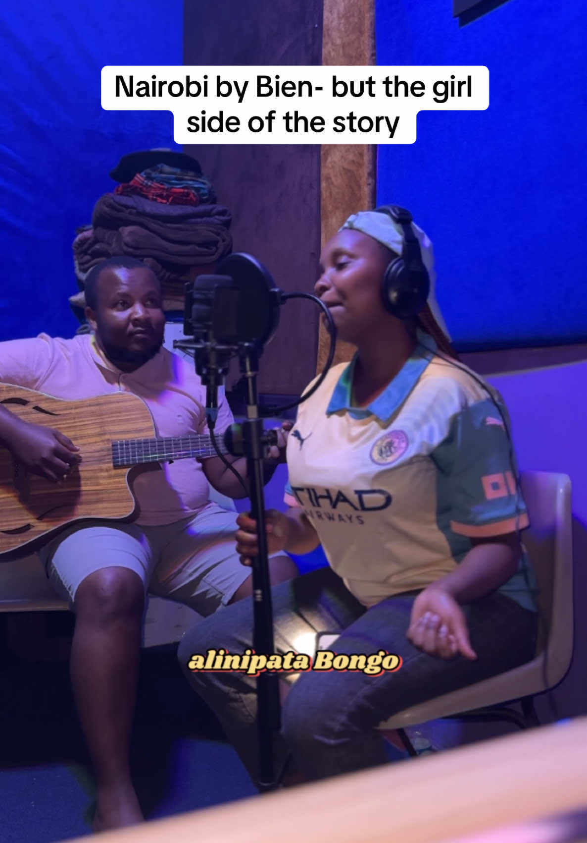 Ii song haitoki kwa kichwa, Yaani ni tamu. We worked on a cover with the talented @Kammie🌼 , telling the girl Side of the story.  Enjoy 🎉 Back to making music 🎶  #nairobibien #nairobi #tulipanabongo 