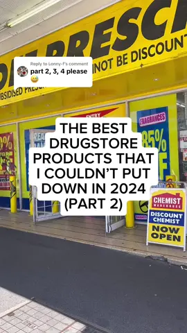Replying to @Lonny-f The best drugstore/chemist makeup in 2024 💖 I honestly think some of the best products got released!! FOLLOW FOR MORE CONTENT LIKE THIS!  #drugstoremakeup #affordablemakeup #makeupreview #drugstorefoundation #chemistwarehousefinds #lumiglotion #bestmascara 