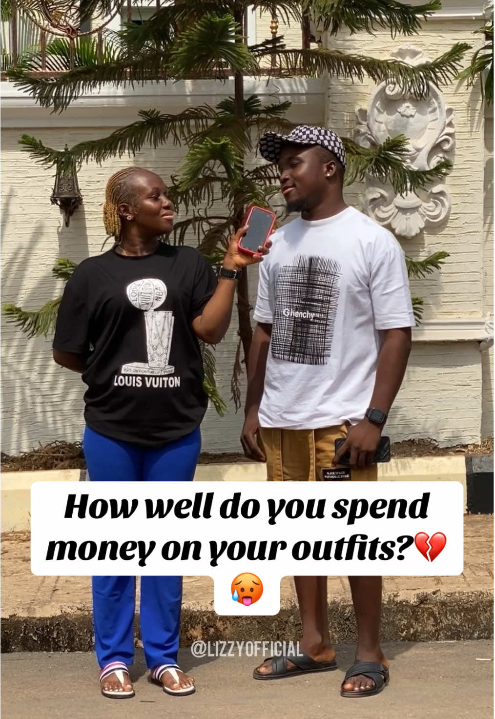 Lesrn to spend money on yourself, una too de lie 😝💔 #beautiful #interview #contents #lizz  