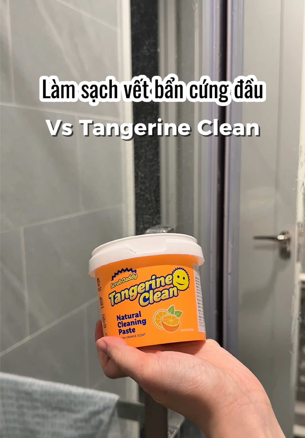 Nó sạch ✨🤌🏻 tui mê 🥰 thơm mùi quýt 🍊 hết nước chấm 💯 #mebimhiendai #review #scrubdaddy #tangerine #tangerineclean #donnhadontet #tet2025 #tet2025♥ 