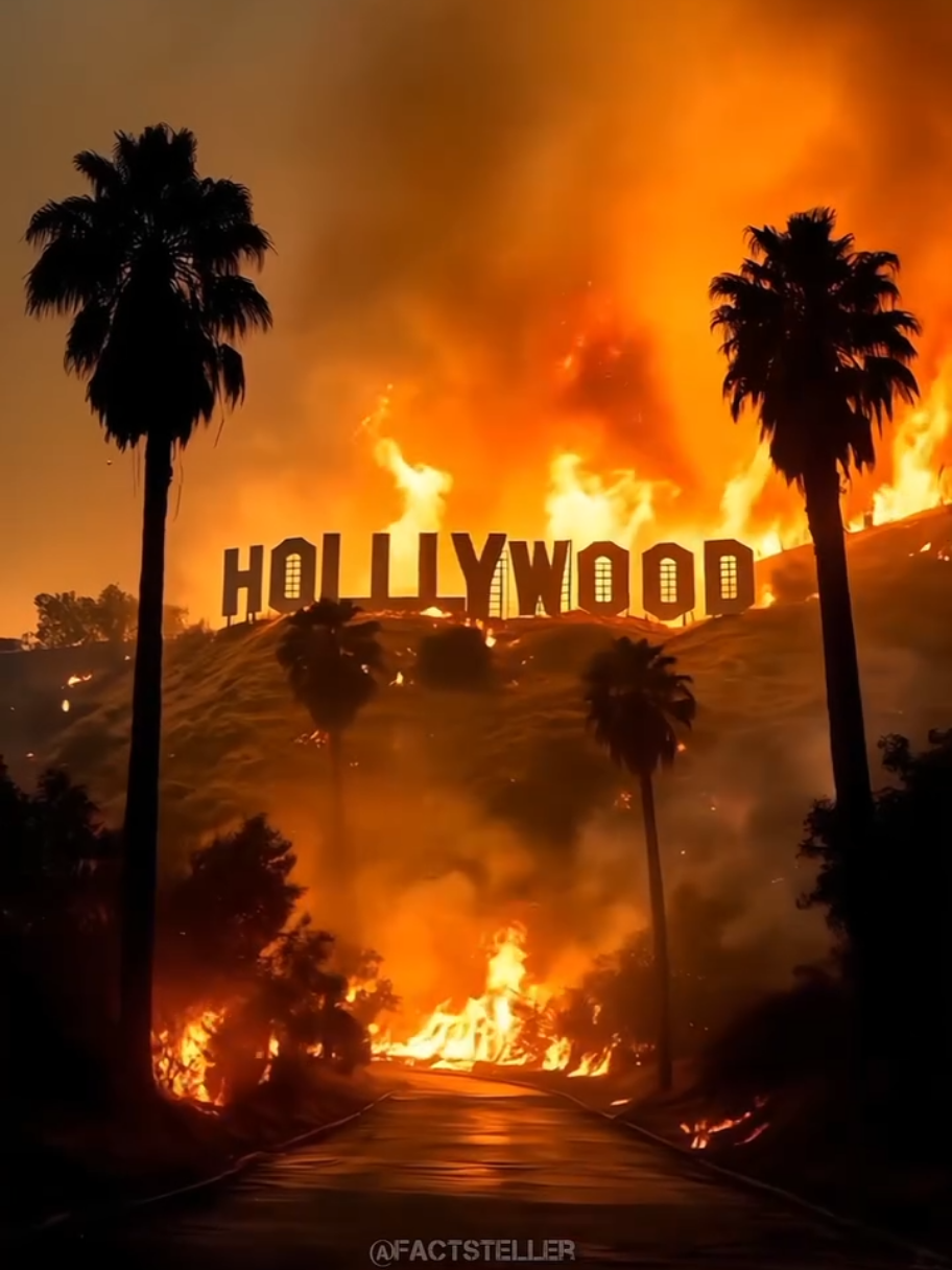 Wildfire in los angeles🤯🤯😱😱😱 #viral #foruyou #sciencefacts #factsdaily #trending #ai #science #worldfacts #foryoupage #fypシ #foryou #viral_video #entertainment #facts #knowledge #worldfacts14