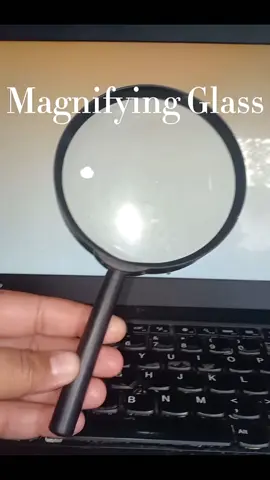 🔍 Para sa malalabo ang mata, pero malinaw ang goals! #magnifyingglass  #magnifier #zoomin 