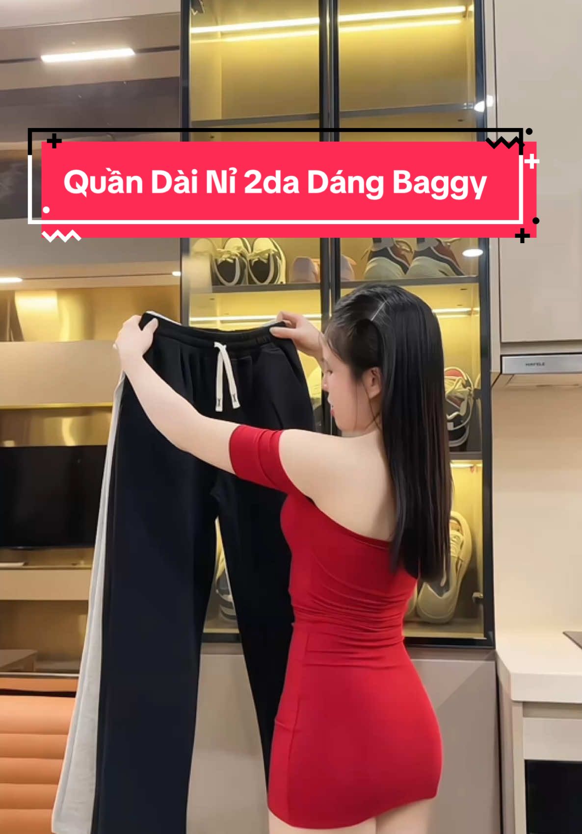 Quần Dài Nỉ 2da Dáng Baggy