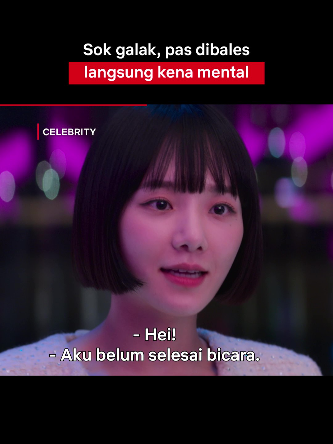 Kang No-eul sebelum direkrut jadi Pink Guard.  #Netflix #Celebrity #ParkGyuyoung #KangMinhyuk #LeeChungah