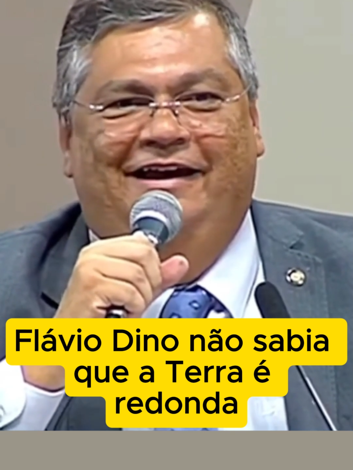 Flávio Dino não sabia que a Terra é redonda #ministro #flaviodino #terraplana