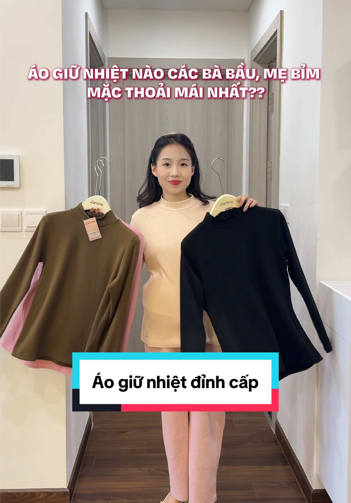 Lạnh là đơn áo giữ nhiệt đi ầm ầm. Nàng nào chưa có phải rinh ngay nha 🥰🥰 #lammeghelamme #mebau #lamme #thoitrangmebau #thoitrangbaulamme   #vaybau #mebaumacgi #landaulamme #lamme #dambauxinh  #thoitrangmebau  