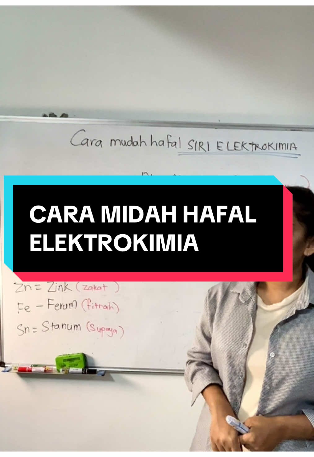 Cara mudah hafal elektrokimia.. To join our seminar percuma sains click the link in the bio… #dnedulab #seminarpercuma #spmbatch07 #studytok #sainskertas2 #spmulangan #sains #studygram 