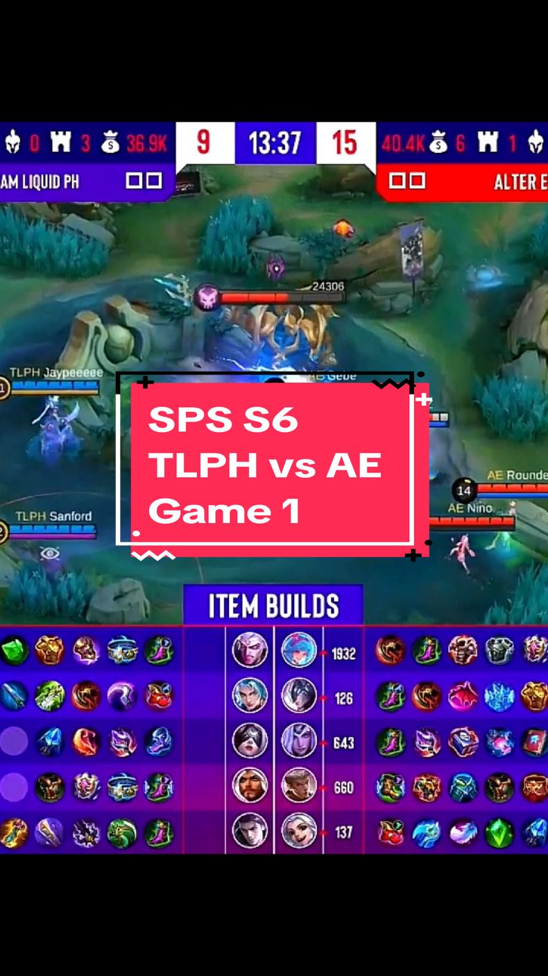 SPS | Season 6 | Challenge Season | TLPH vs AE Game 1 #SnapdragonProSeries #mlbb 