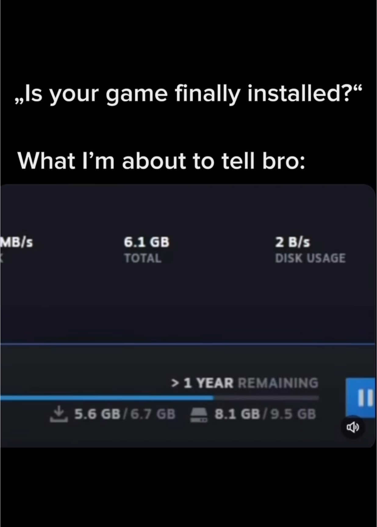 Bro is living on mars #internet #bro #is #downloading #forever #fy #fyp #viral #boys #gaming #gamer #games #pc #playstation #xbox