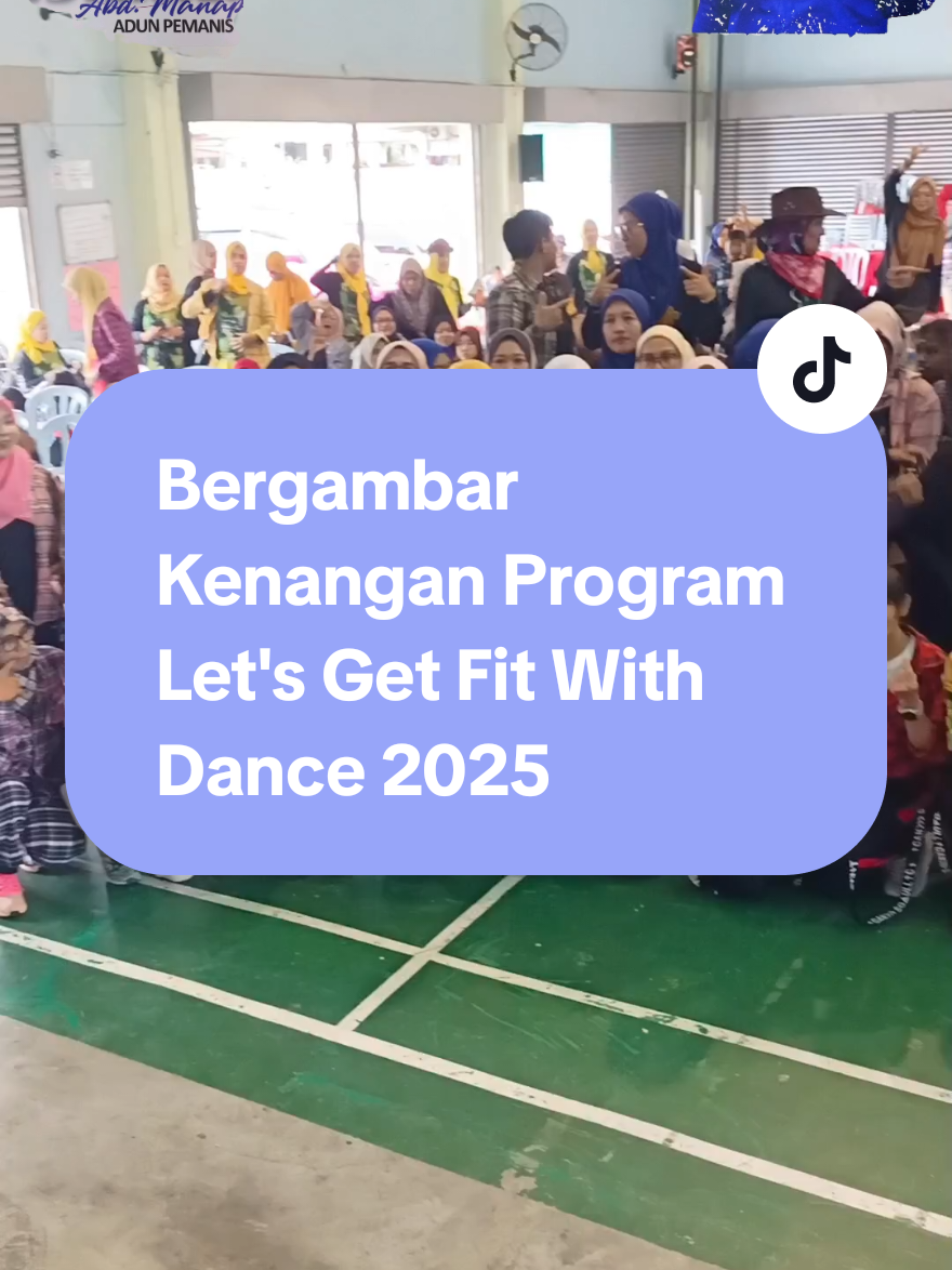 Bergambar Kenangan Selepas  Program Let's Get Fit With Dance 2025 Di Dewan Tmn Pelangi Paya Pulai Segamat. #MeGPrihatin #MeKakiInfo #gengsupportme #tribe769 