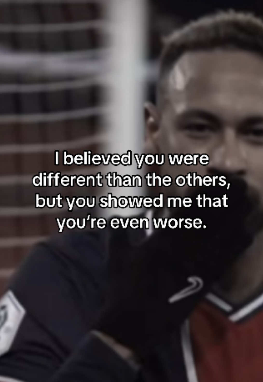 Lost my trust in anyone. #neymar #footballquotes #trustissues #fyp #goviral 