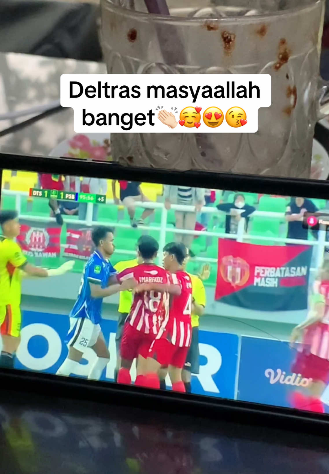 Masyaallah deltrass dingin bangett😍🥰🥰🥰👏🏻😘 #liga2 #liga2indonesia #persibobojonegoro #deltrassidoarjo #foryoupage #fyp #fyppppppppppppppppppppppp 