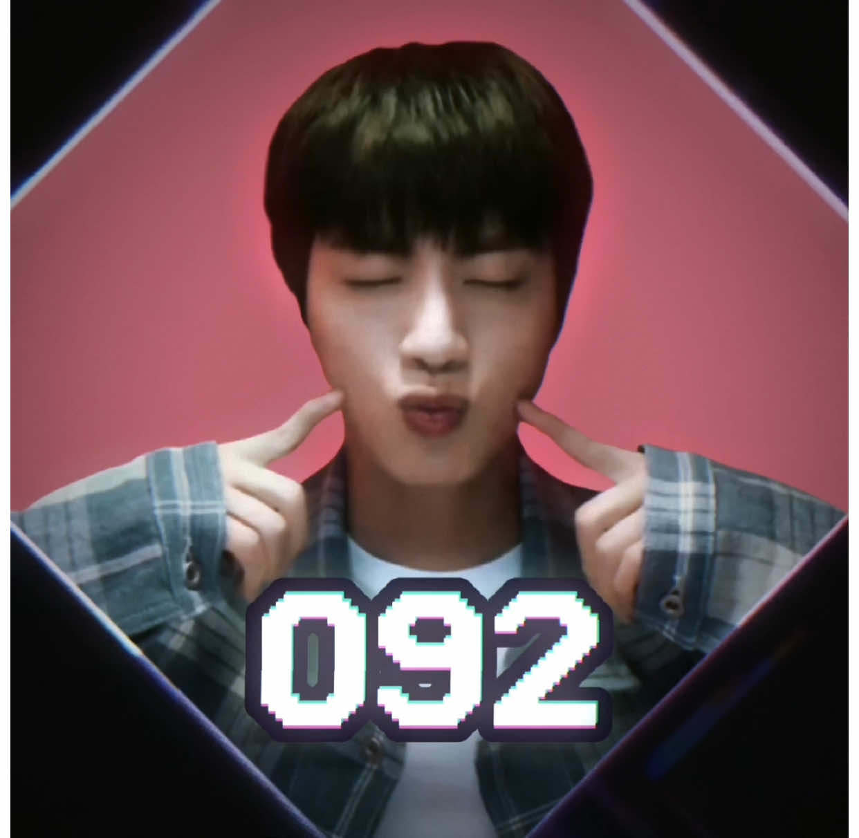 Player 092 - The cutest! #squidgame #jin #fyp 