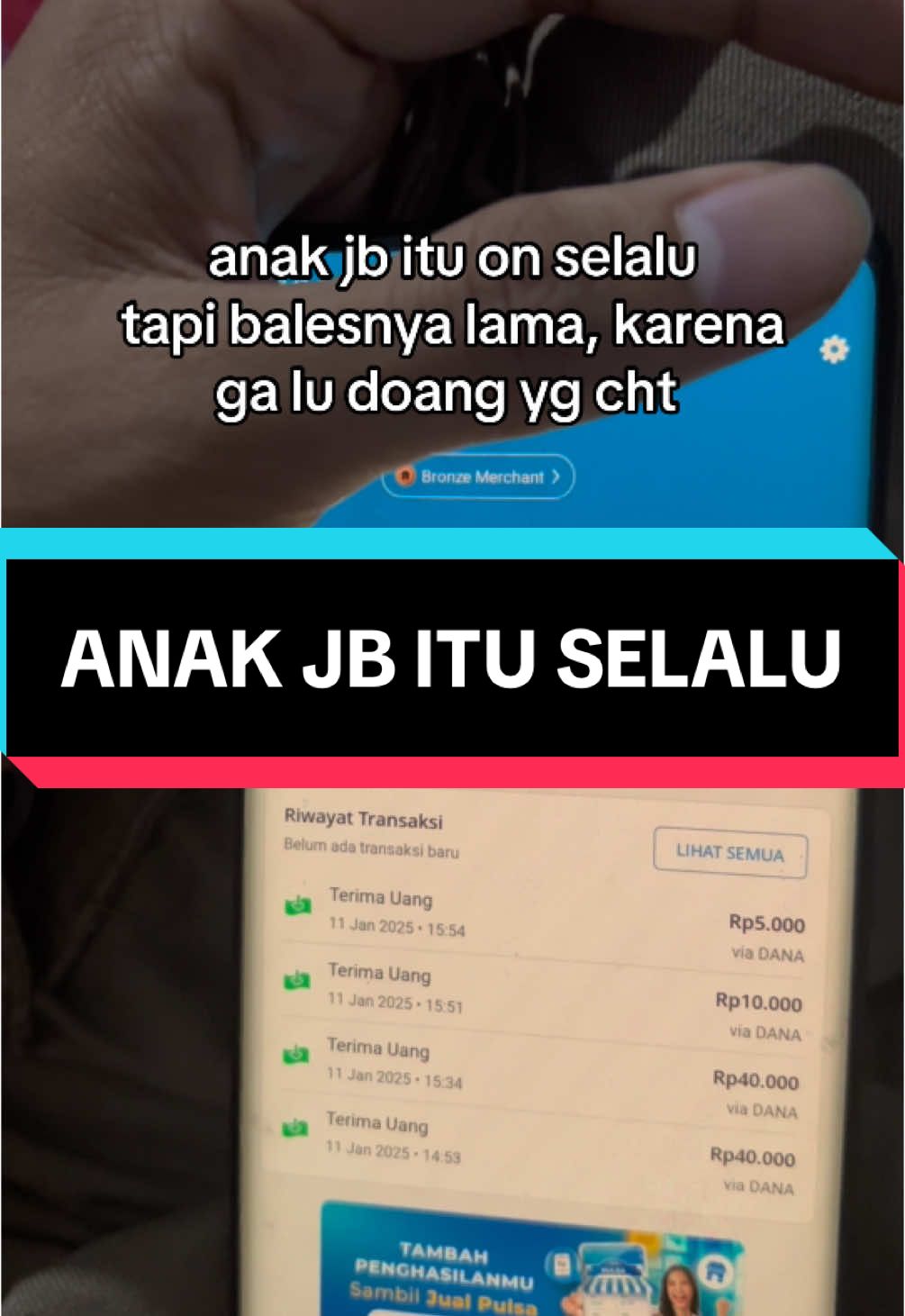 ANTRI ANTRI #bintang_rush #jbwhatsapp #panutanjb #adminjb #anakjb #adminjbterpercaya 