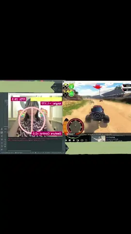 virtual steering #opencv  #computervision #programming #computerscience #game #python 