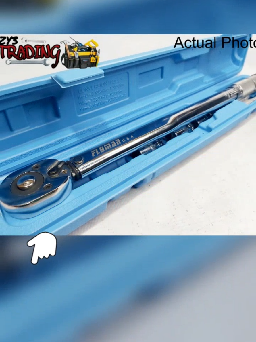 Flyman USA Adjustable #torquewrench Wrench 1/2 Dr. Micrometer (28-210N-m) Range under ₱1,300.00 Hurry - Ends tomorrow!