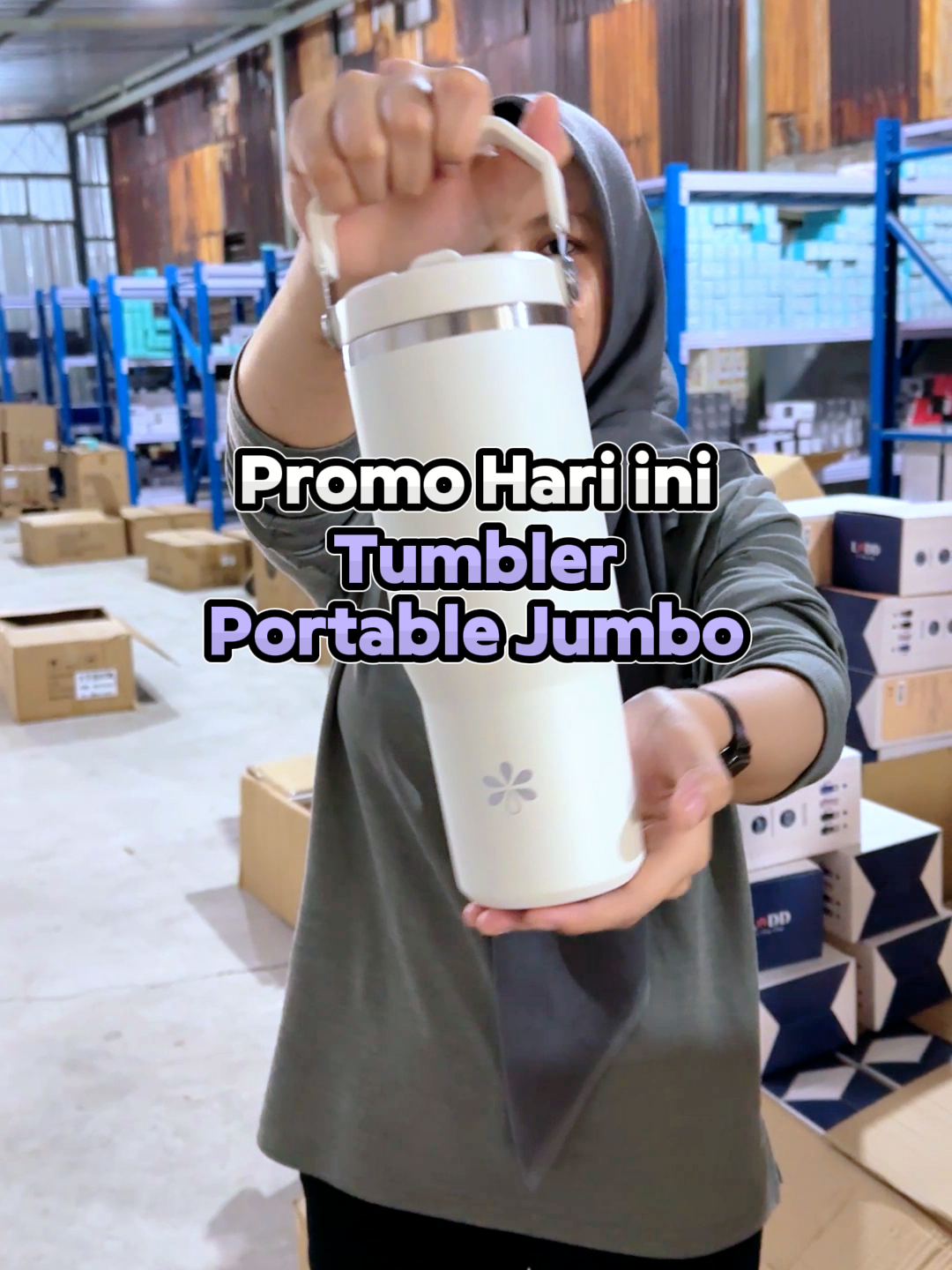 Promo Promo Promo,, Portable jumbo bisa kamu dapetin dengan harga spesial dan nikmatin promo menarik lainnya pada saat live  #tumbler #tumblerstainless #botolminum #tempatminum #tumblerstylish #promo #diskon #viral