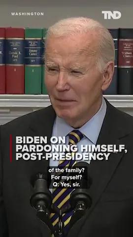 President Biden says he has 