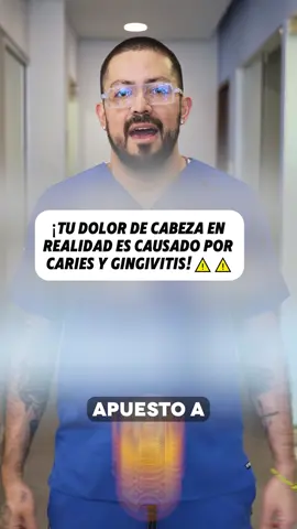 ¡Tu dolor de cabeza en realidad es causado por caries y gingivitis!#toothpaste #teethcare #Toothdecay #toothpaste #Hydroxyapatitetoothpaste #Dentalcaries #Fixedteeth #Dentalcare #teeth #tooth #Gingivitis #Oralbacteria #DentalHealth #tiktokshopholidayhaul #FallDealsForYou #tiktokshopblackfriday#msdrwikey 