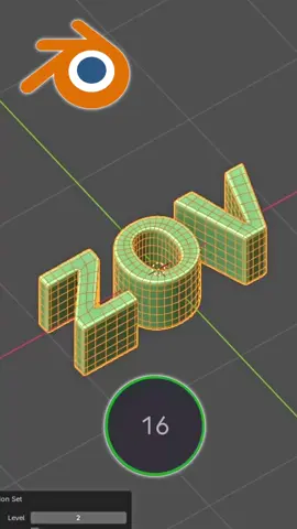 Blender Tip: How to Get Perfect Topology for 3D Text in Seconds!#blender3d #tutorial #blender #3dmodeling #3dart #3dartist