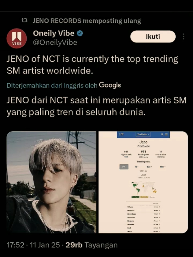 MENYALA COWOKU🔥 #jeno #nct #fyp 