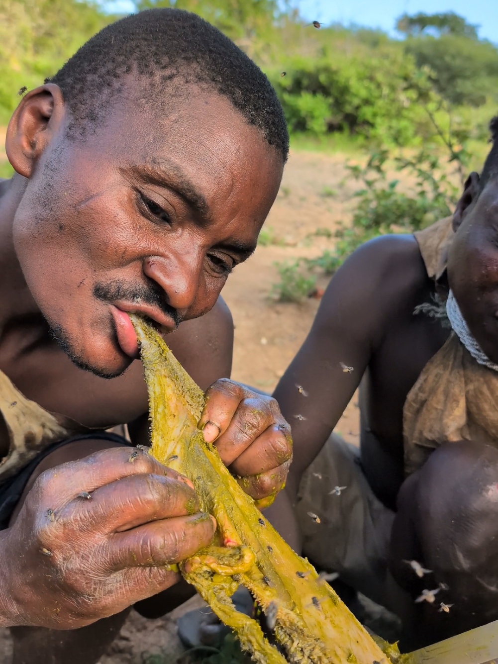 Woooh 😋😳😲 This is So delicious and nutritious food cooked by bushmen middle of nowhere ‼️😋😲#africastories #FoodLover #africa #usa🇺🇸 #village 