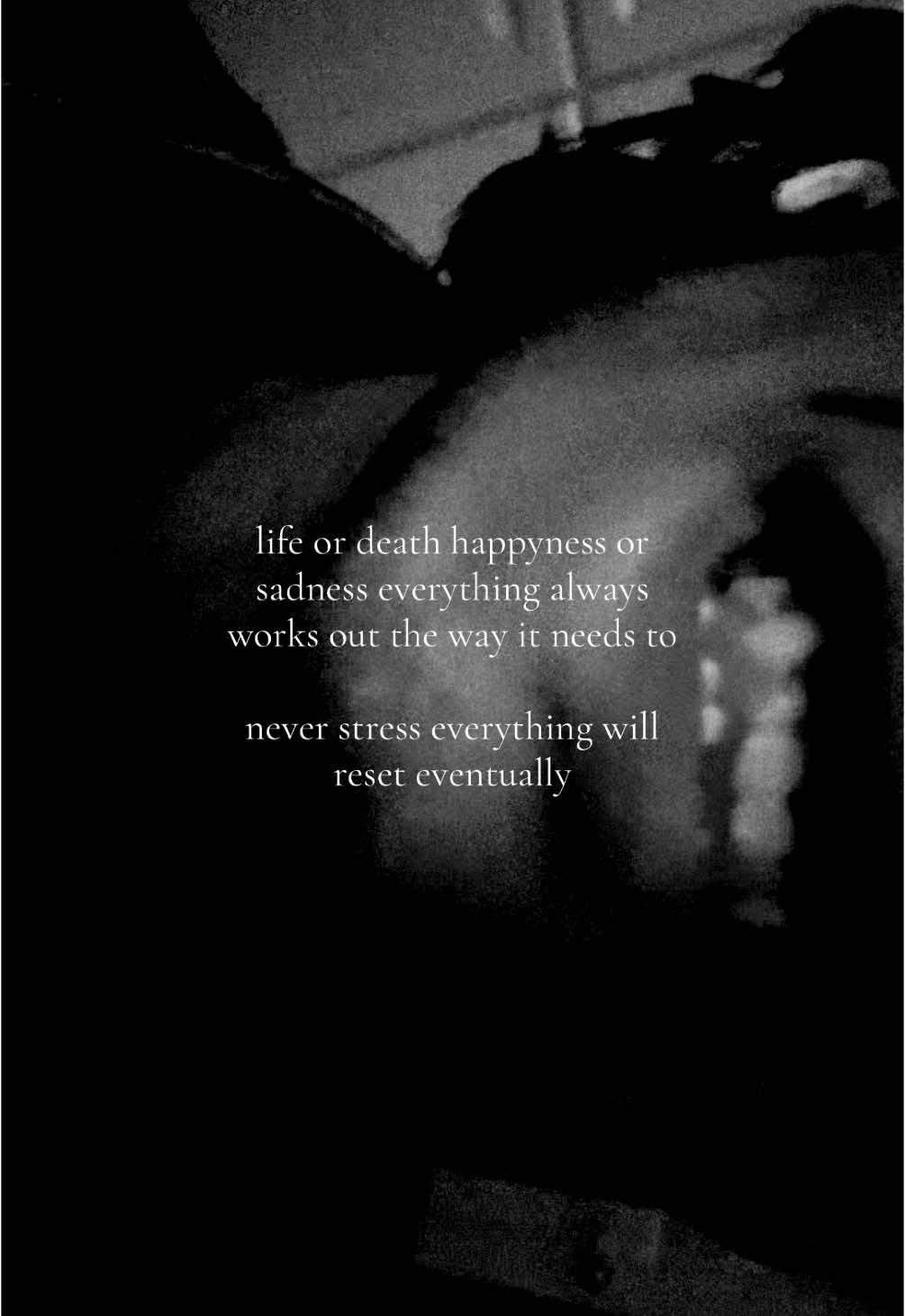 everything is always okay will stay okay