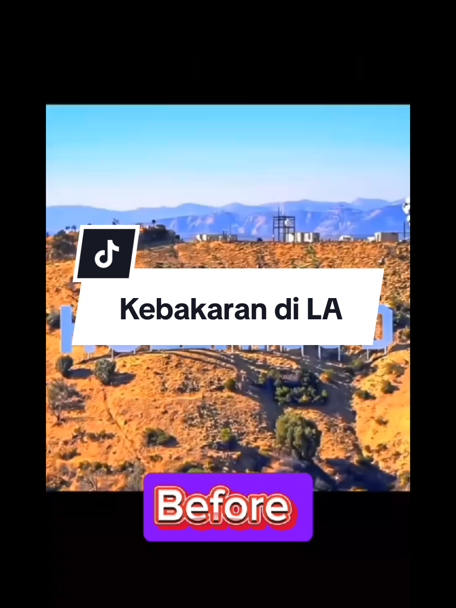 Kebakaran di Los Angeles #fypage #fyp #foryoupage #kebakarandiLA #kebakaranlosangeles 