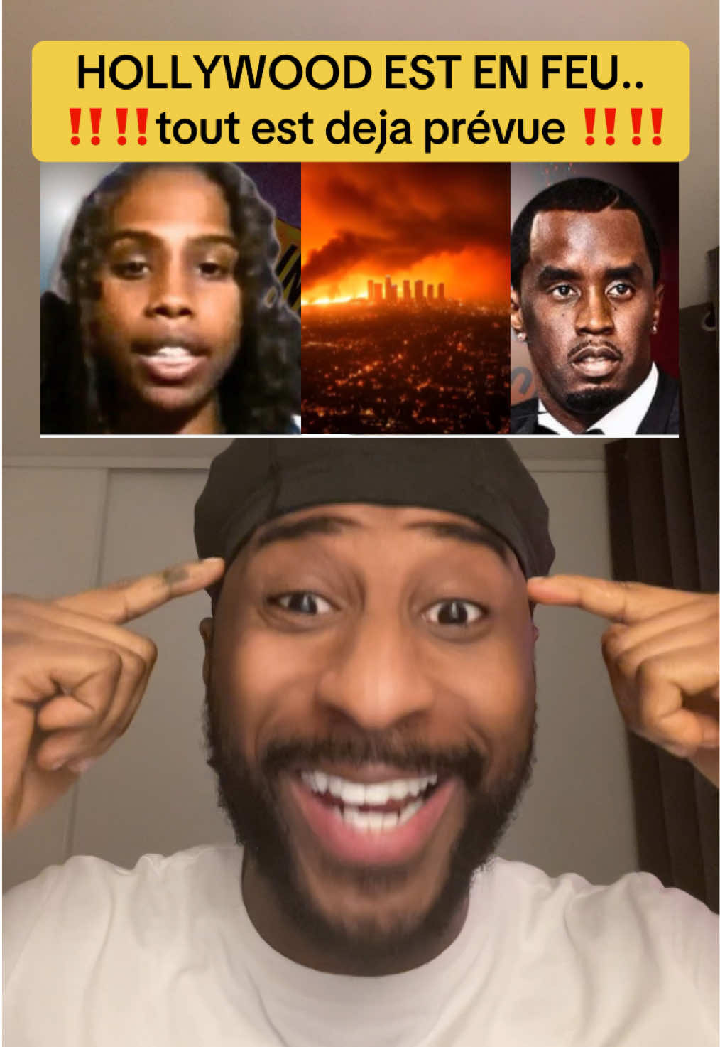 Hollywood est en feu, tout est deja prévue! #fyp #lafire #allycarter #diddy #pdiddy #puffdaddy #affairediddy #firefighter #storytime #losangeles #usaonfire #laburning #wildfire #firehydrant #apocalypse 