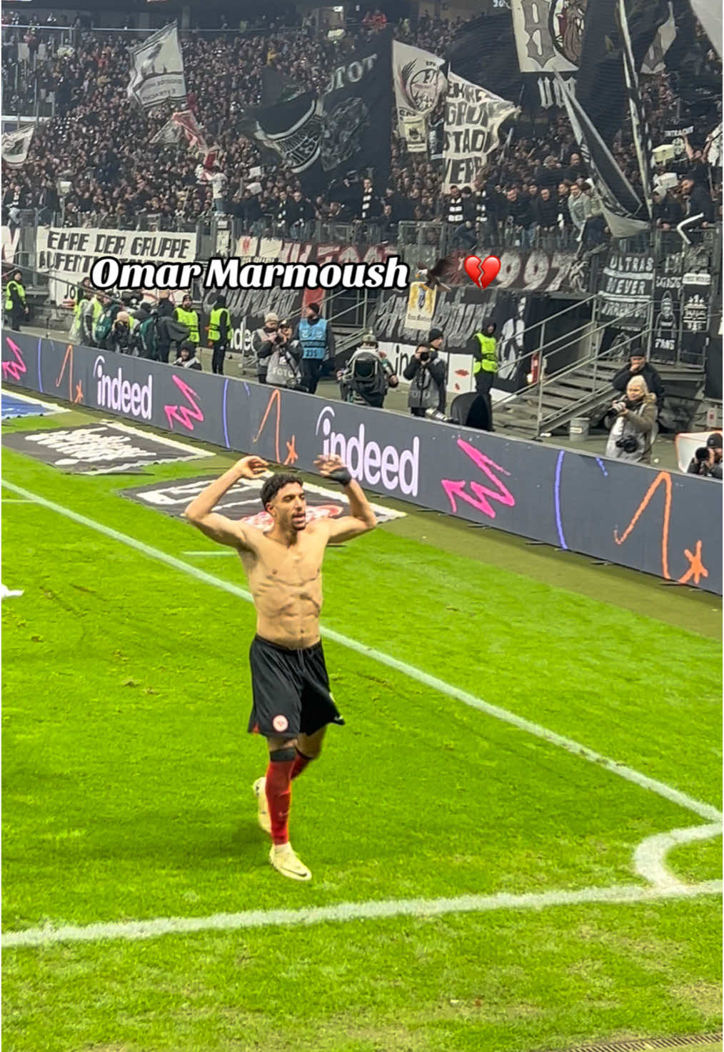 He is expected to play his last game for Frankfurt today 🥺 #football #omarmarmoush #live #eintrachtfrankfurt #mancity #transfer #share #geldmrfifa_ #fans #sad #PremierLeague #marmoush #baller #aura #sge #foryou #viral #🦅 #💔 