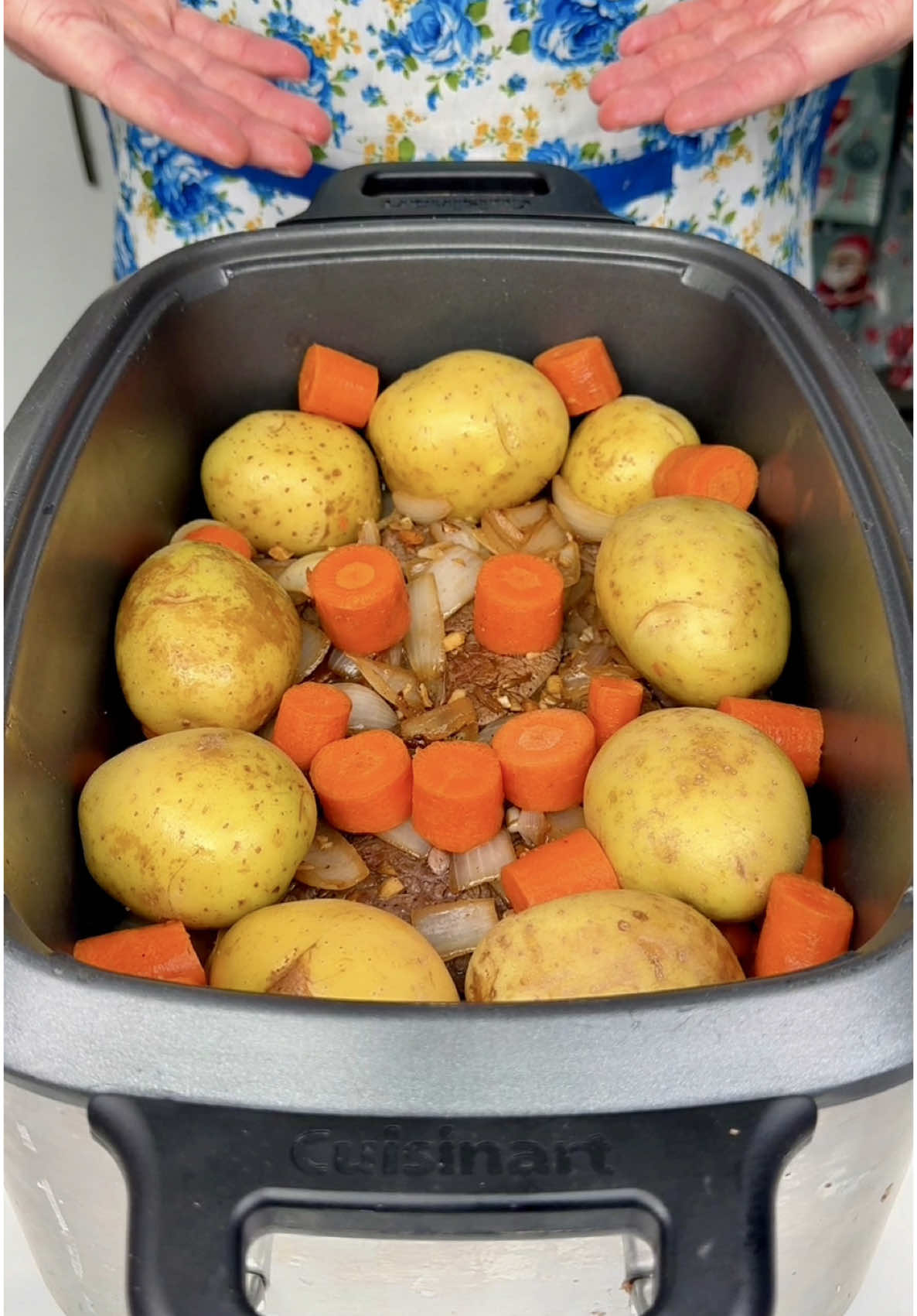 Perfect Slow Cooker Pot Roast #EasyRecipe #potroast #drewcooks 