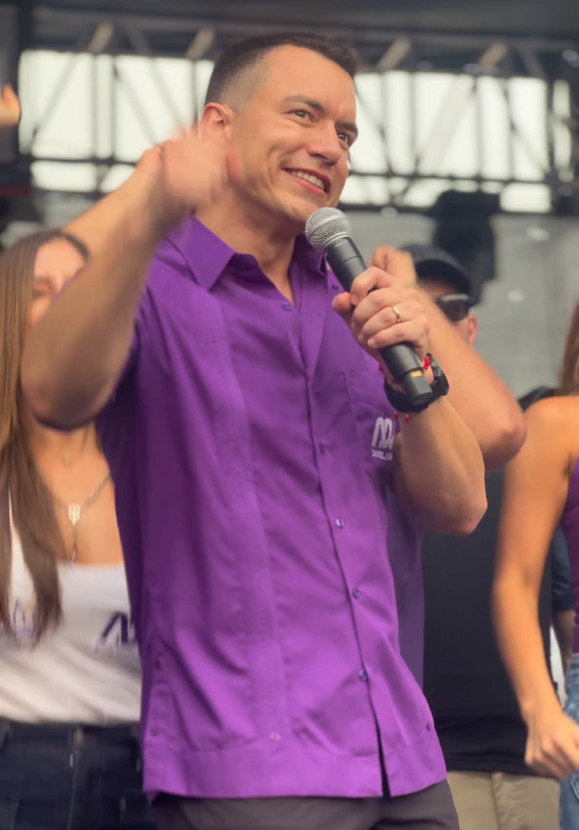 Aunque les duela a algunos 🧬 #NoboaPresidente 💜 #VotaTodo7 @Noboa tu Presidente💜💪🏻  @DanielNoboaOK  