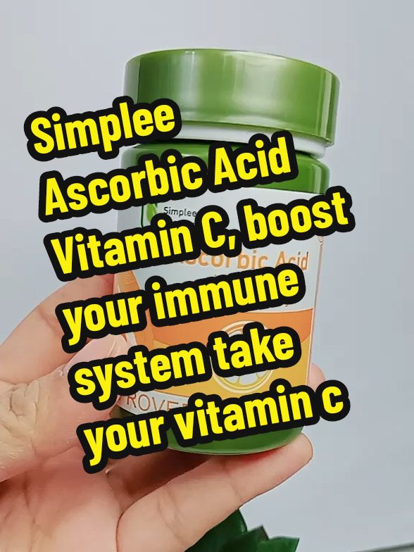 Simplee Ascorbic Acid Vitamin C #simplee #simpleesupplements #simpleesupplementsascorbicacid #simpleeascorbicacidvitaminc #vitaminc 