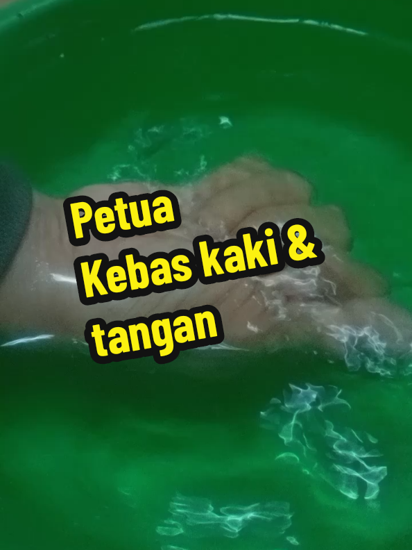 KAEDAH PEMULIHAN / PETUA KHAS UNTUK RAWAT MASALAH KEBAS-KEBAS KAKI & TANGAN - [ KAEDAH RENDAMAN ] ... #ArifAura ....@ArifAura_ 