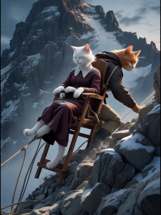 Fighting for her life #learn #poorcat #catsoftiktok #catslover #catlove #sadstory #catstories #truestory #realstory #aicat #tiktokcats #motivation 