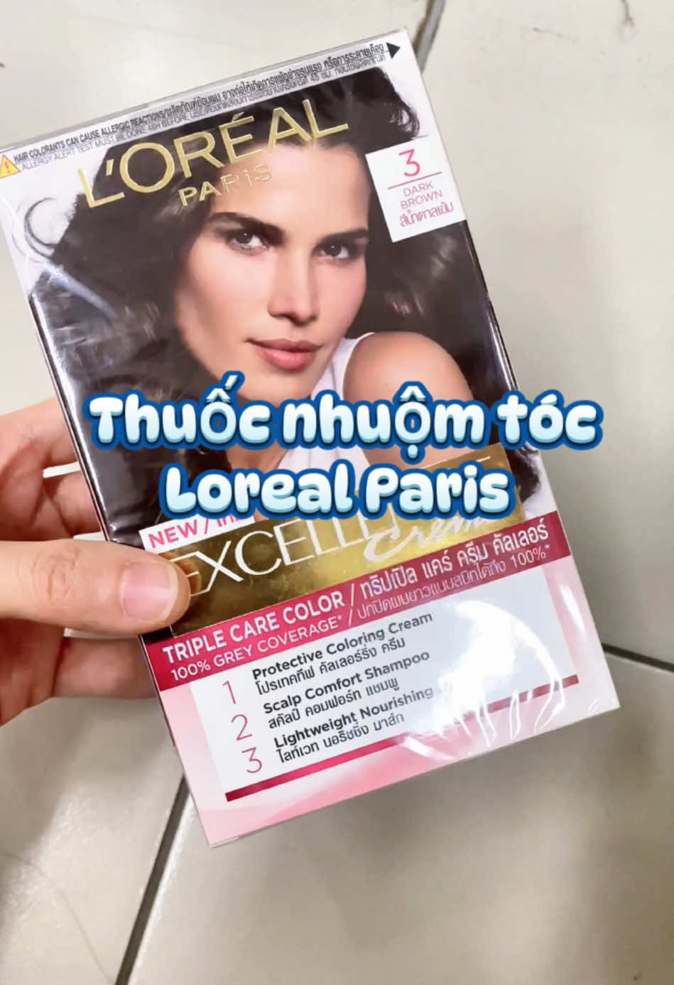 Thuốc nhuộm tóc loreal Paris tự nhuộm tóc tại nhà #yeuda❤️ #goclamdep #thuocnhuomtoc #lorealparis #loreal #nhuomtoctainha