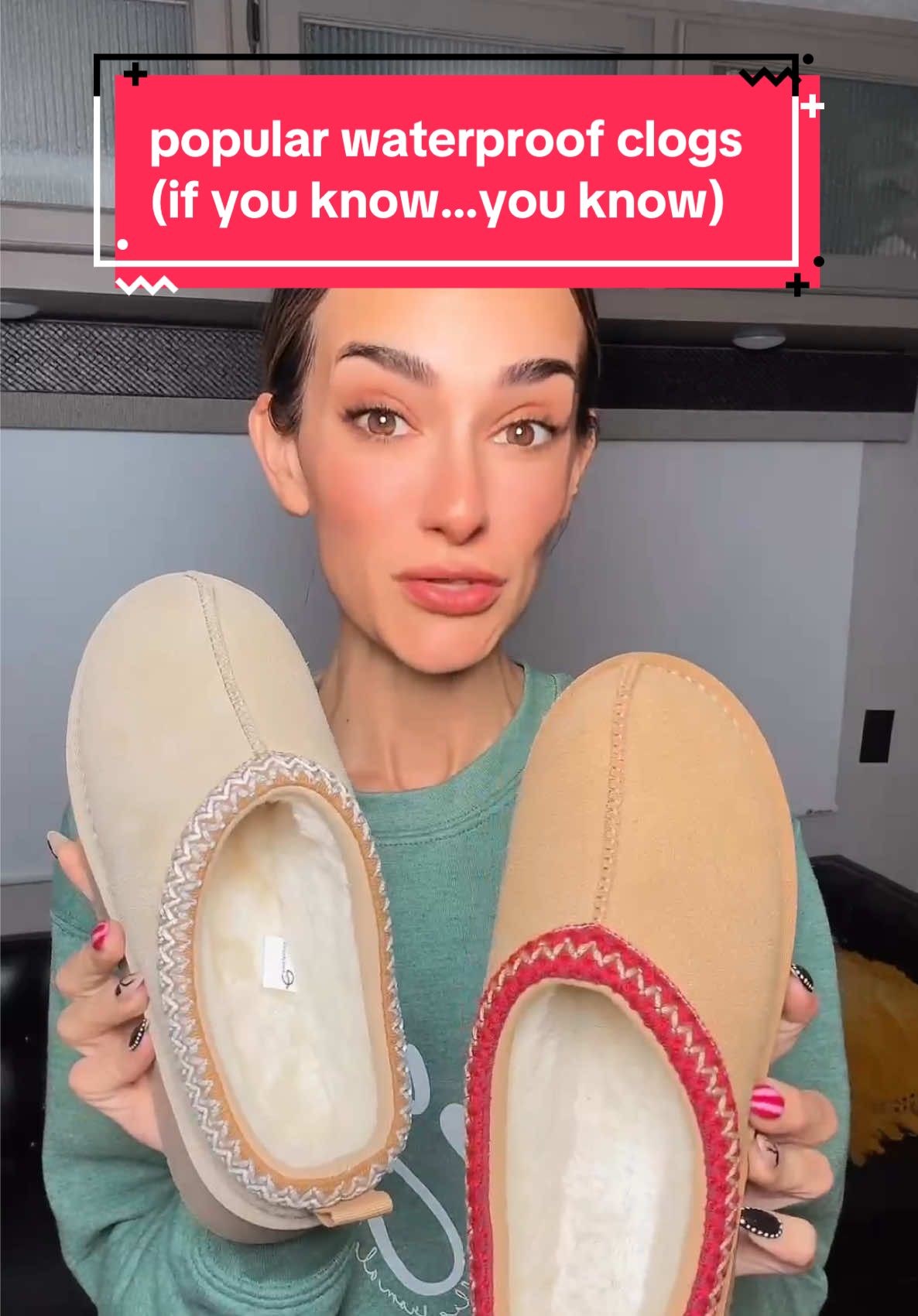 @EVELLYHOOTD US these waterproof clogs are by far some of my favorite TikTok Shop finds!  These shoes are true to size, comfy, cozy, and trendy!!  #shoes #tiktikshop #winterfashion #fashionfavorites #winterboots 