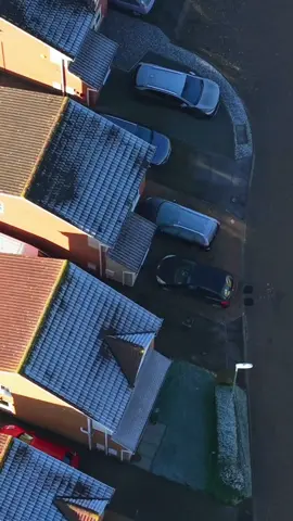 The power of the DJI Air 3 S amazing machine. First flight of the year. #2025 #dji #drones #flight #air #sky #view #cold #frost 