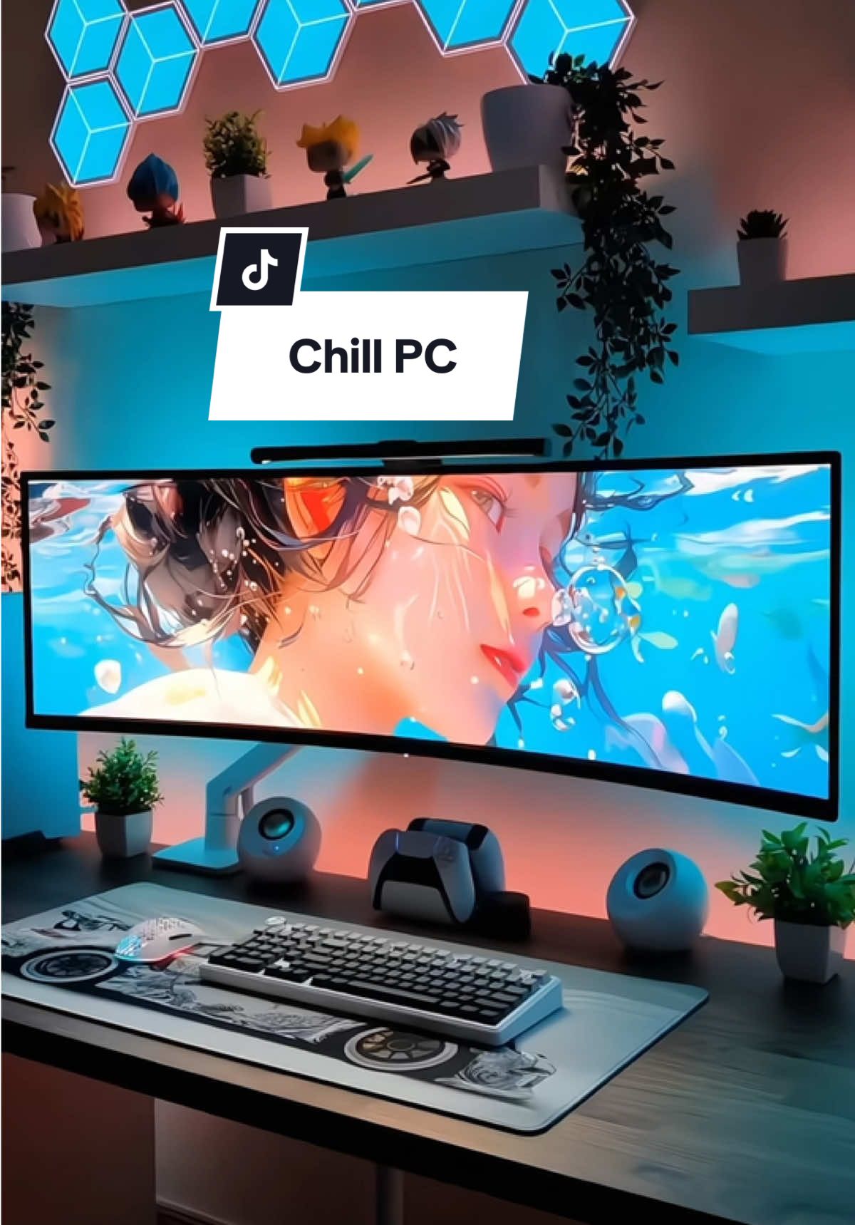 Quả nhạc này chill quá ae ạ - đồ decor ở giỏ hàng mk nha mọi ngừi ưi #setup #gocpc #decor #room #roomdecor #setupgaming #gocdecor #pcgaming #TikTokAwardsVN #keyboard #xuhuong #HUYNAMPC #LearnOnTikTok 