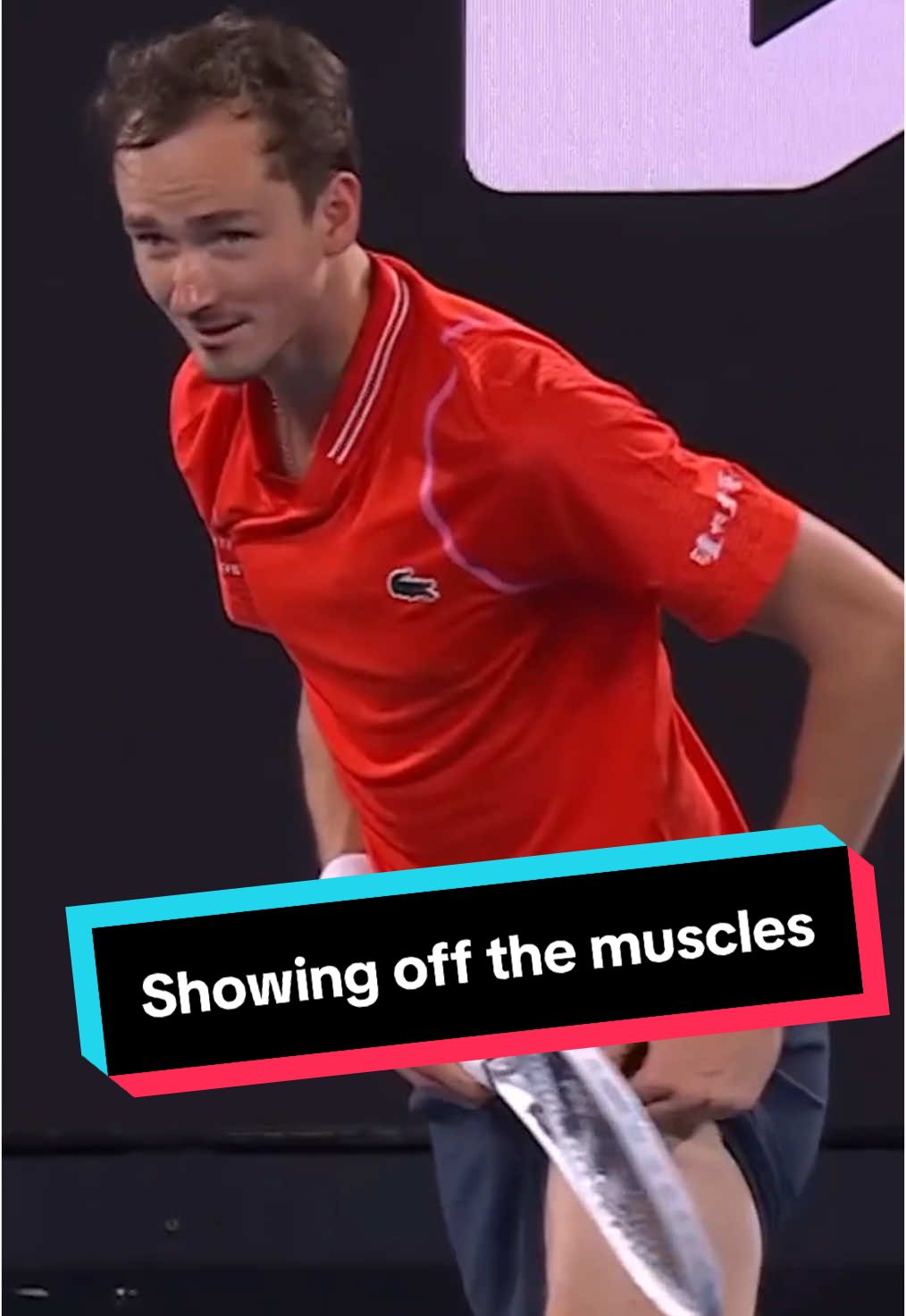 Remember when Daniil Medvedev channelled his inner Marton Fucsovics? 💪😅 #AusOpen #AO2025 #tennis