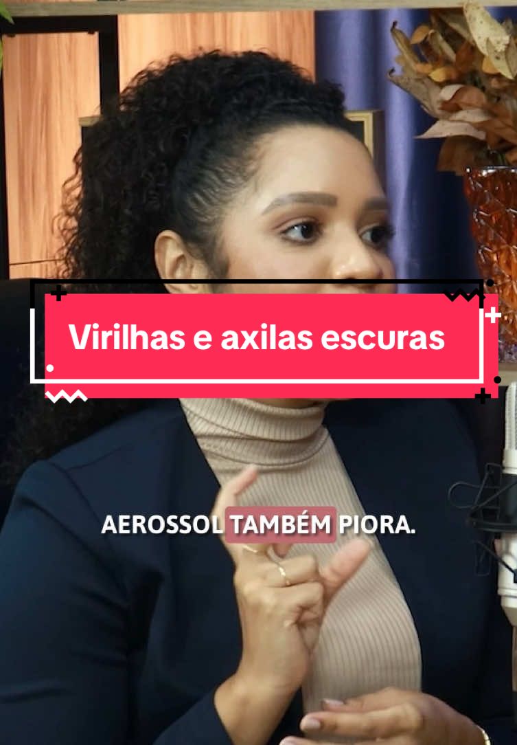 No bate papo com a Dra. Melissa falamos um pouquinho sobre dicas para virilhas e axilas escuras! E Acesse o link na bio e confira o ep completo! #axilasescuras #cuidados #dermatologia #pelecast