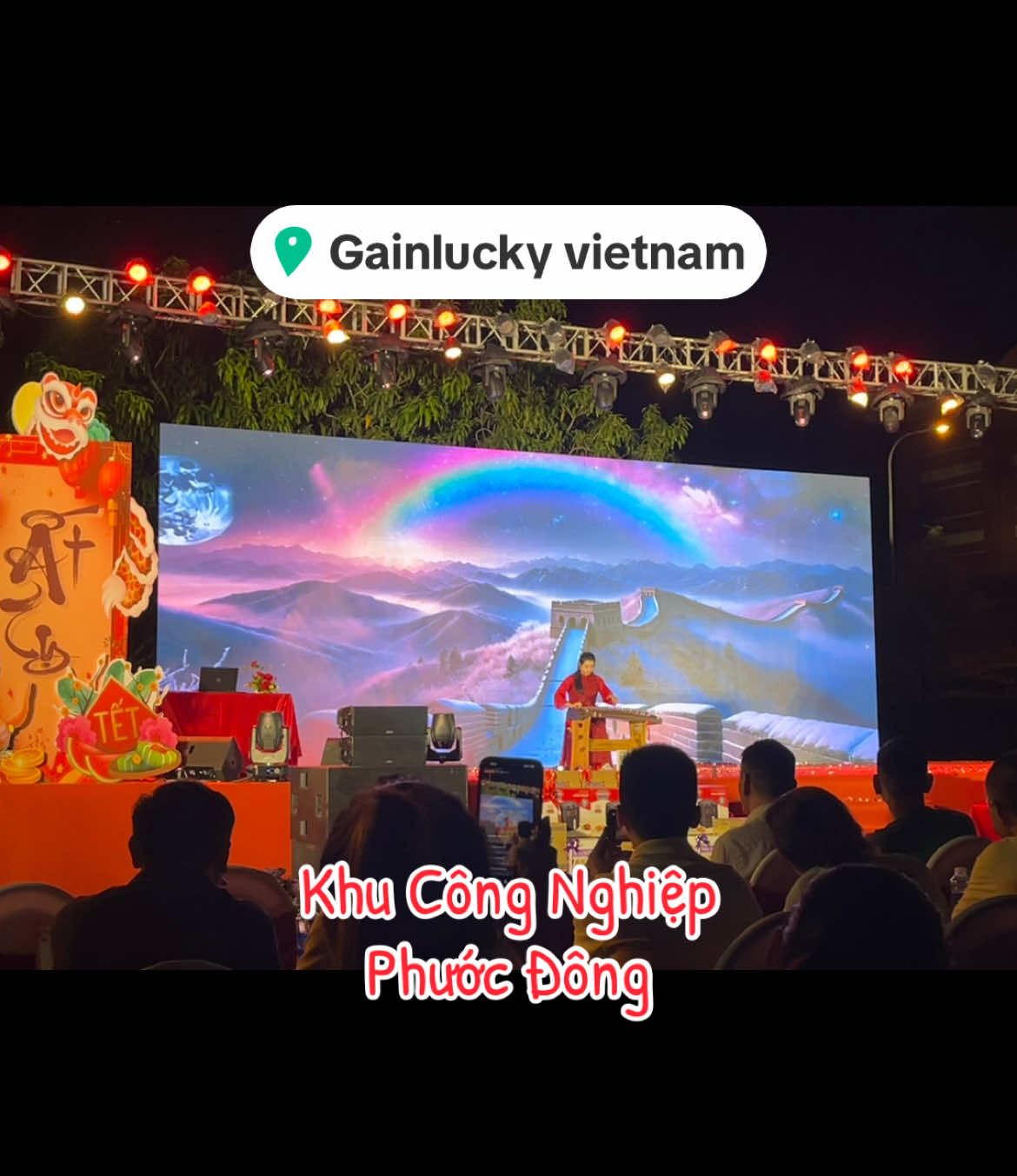 Liên hoan năm mới 2025 Gainlucky 🍀 #kcnphuocdong #xuhuong #tiktok #gainlucky #tayninh #xuhuongtiktok #viral #kyniem #foryou 