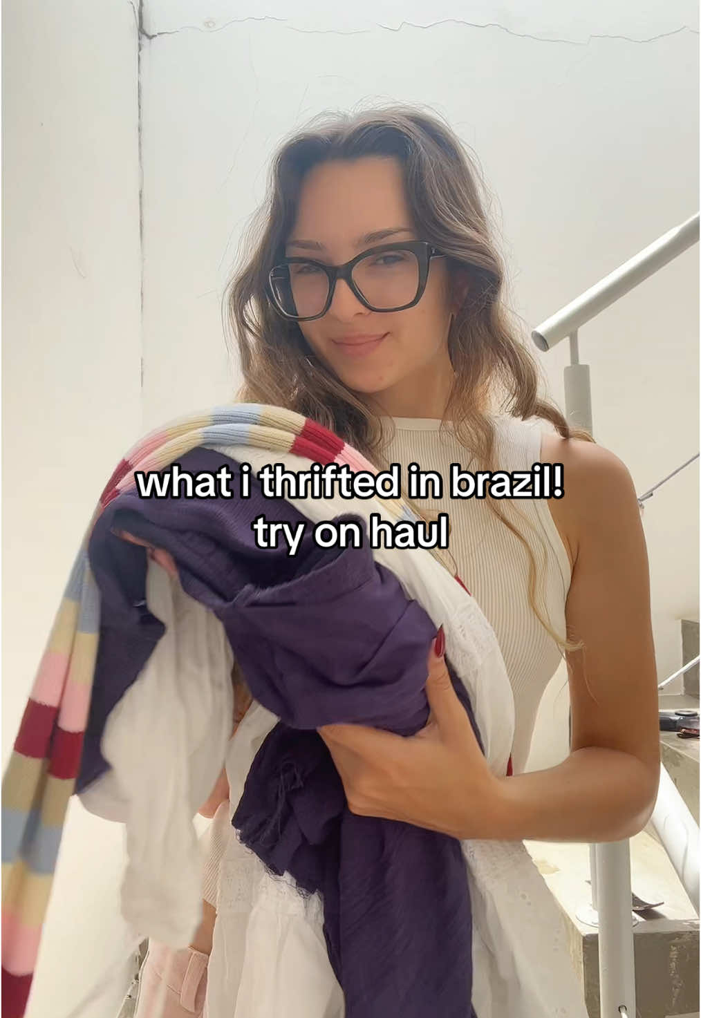 guess how much it all cost! (ps. surprise ! a full length thrifting in brazil video is coming to YT 😚🇧🇷) #thrifthaul #thrifting #brazil #tryonhaul 