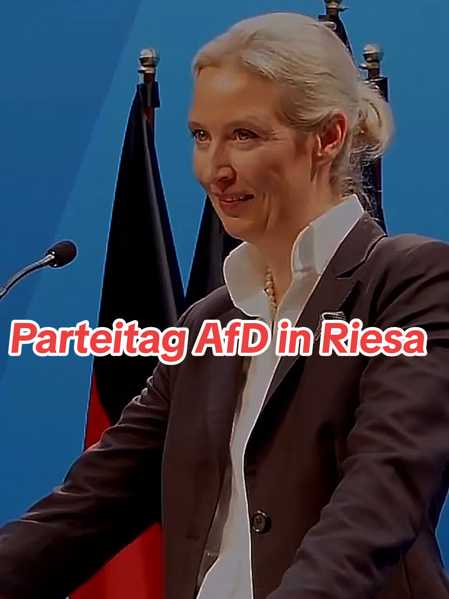 Parteitag AfD 2025 Riesa #afd #parteitag #jetztafd #2025 #Deutschland #fyp #viral #news #viral #aliceweidel 