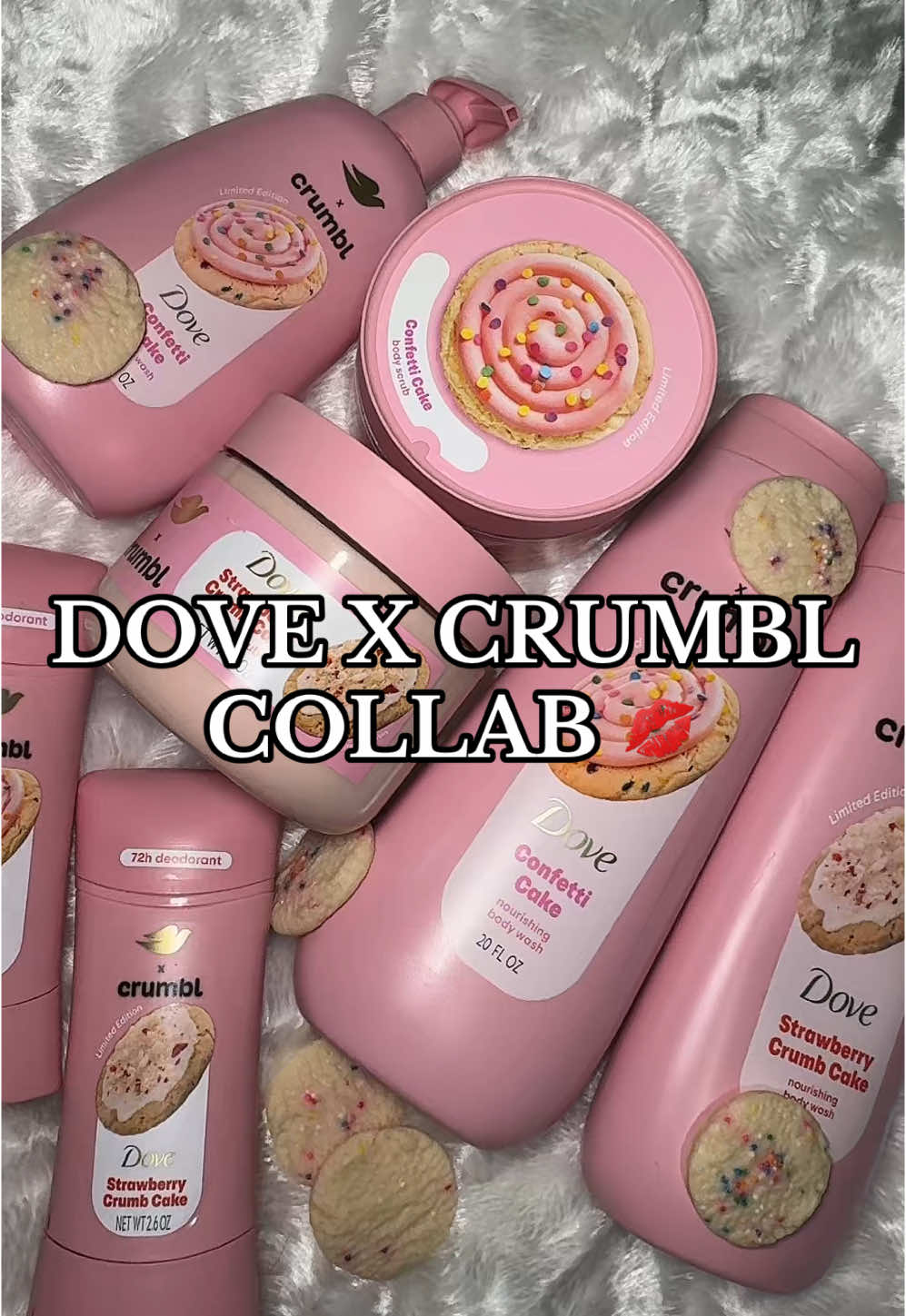 The dove x Crumbl collab is on sale!! #dove #crumblcollab 