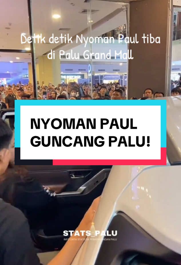 Nyoman Paul GUNCANG PALU! Launching Motor @hondasulteng New PCX 160 di Palu Grand Mall 11 Januari 2025 PECAH! Siapa tadi nonton? Next siapa lagi bagus e? #palu #kotapalu #sulteng #nyomanpaul 