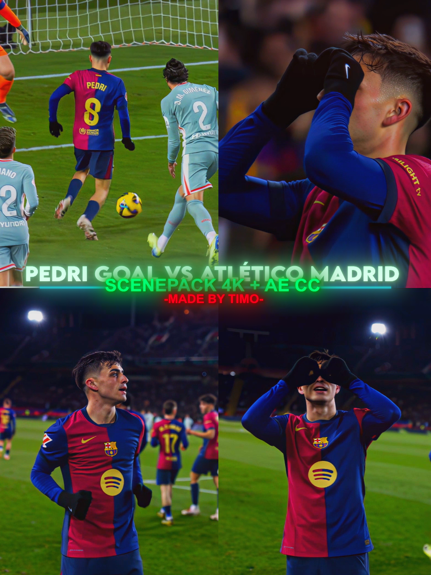 Pedri Goal Vs Atletico Madrid 2024 😍🤯  . .  #neymar #football edit #cristianoronaldo 