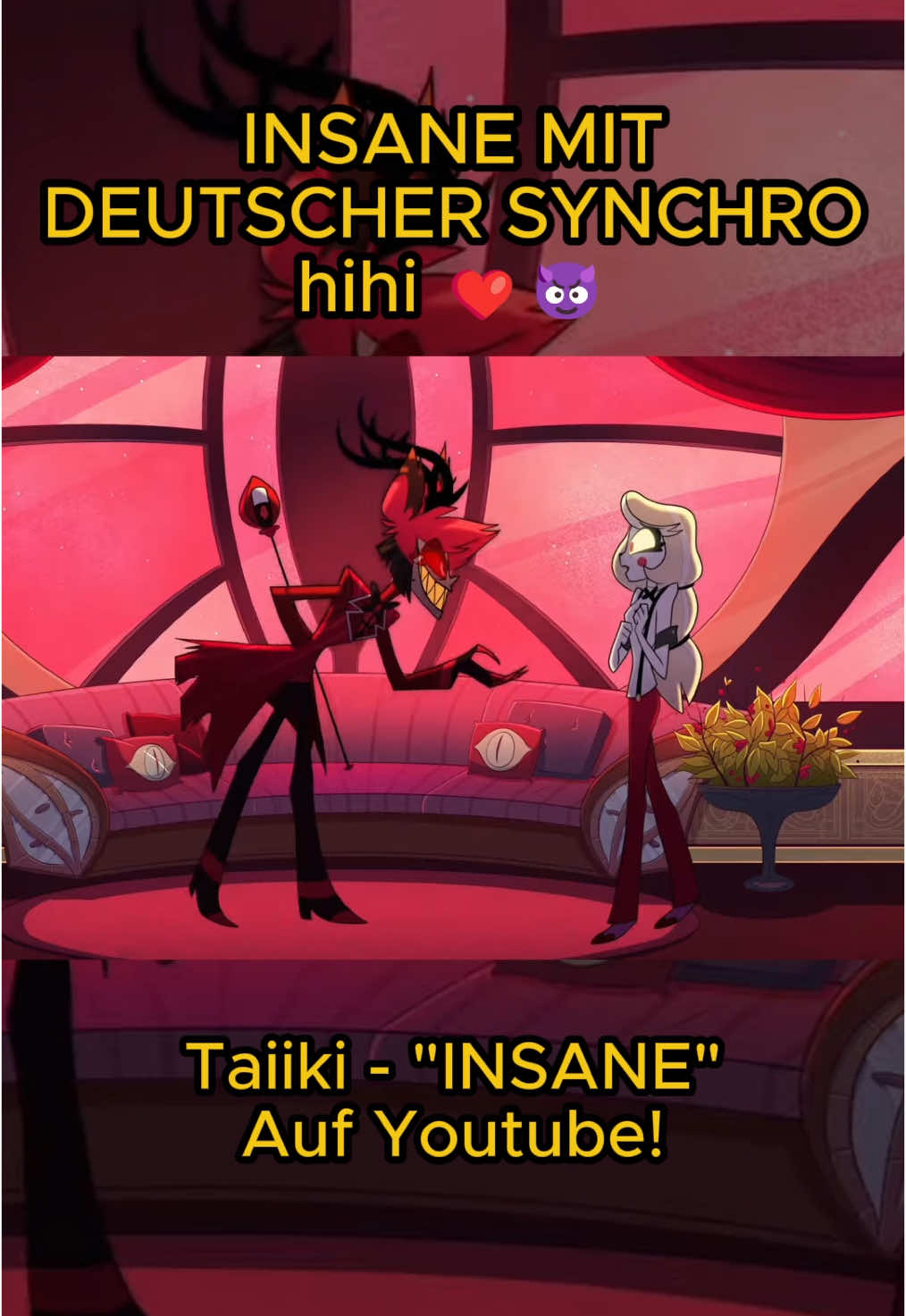 Meine verehrten Anwesenden, zu eurer Unterhaltung… ❤️🎤 #Taiiki #hazbinhotel #insane #alastor #songcover #fyp #singing #hazbinhotelcover #vaggie #charliemorningstar #angeldust #niffty 